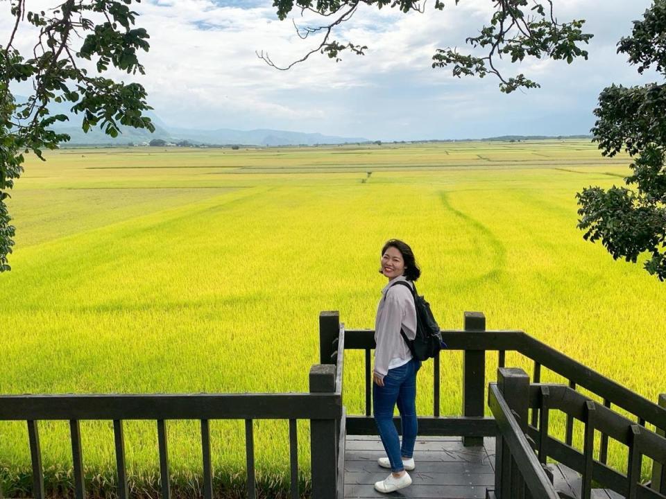 沿途經過美食名店「榕樹下米苔目」，最讓石井難忘。（文化總會提供）