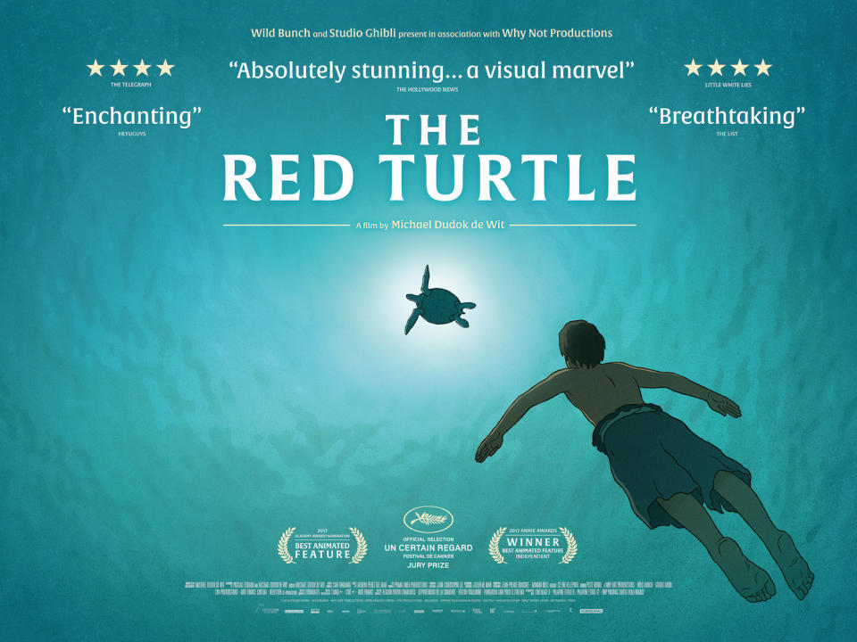 The Red Turtle UK quad (Studiocanal)