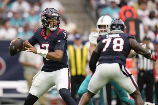 Tagovailoa leads TD drive in preseason debut to help Dolphins over Texans