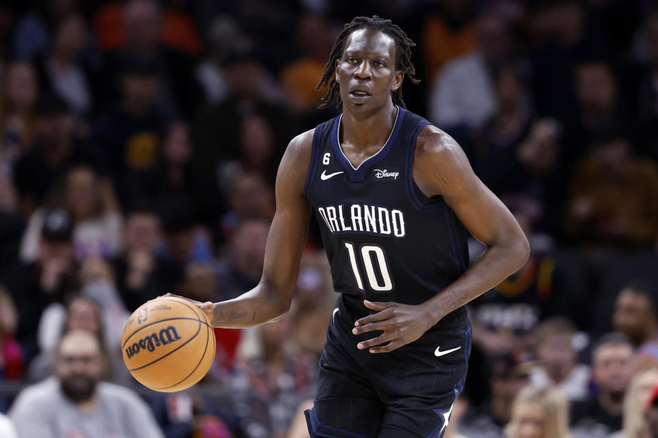 現為鳳凰城太陽的Bol Bol。（NBA Photo by Chris Coduto/Getty Images）