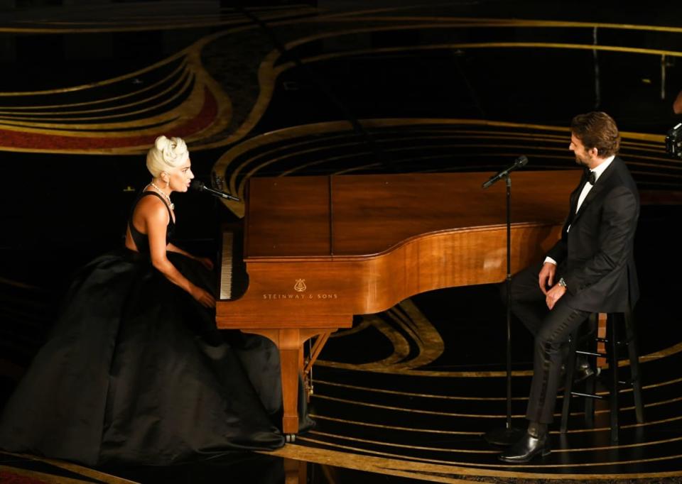 <div class="inline-image__title">1131925454</div> <div class="inline-image__caption"><p>Lady Gaga and Bradley Cooper perform onstage during the 91st Annual Academy Awards at Dolby Theatre on Feb. 24, 2019, in Hollywood, California.</p></div> <div class="inline-image__credit">Kevin Winter/Getty</div>