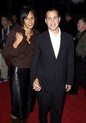 Brian Robbins and wife Laura at the LA premiere of Paramount's Hardball