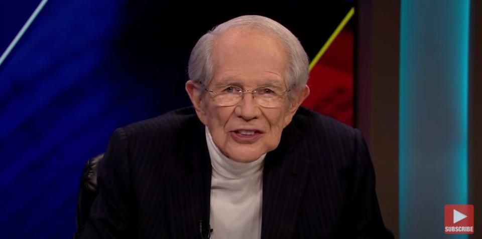 Pat Robertson hosts the "The 700 Club" on the Christian Broadcast Network. (Photo: The 700 Club - April 20, 2020 / YouTube)