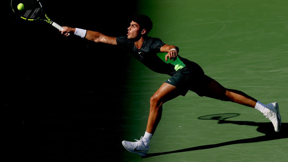 Carlos Alcaraz has already won four grand slam titles at the age of 21. - Matthew Stockman/Getty Images