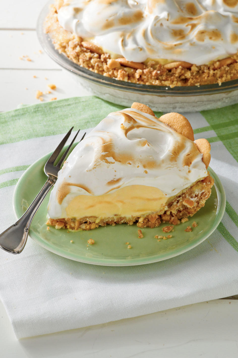 Lemon Meringue Ice-Cream Pie