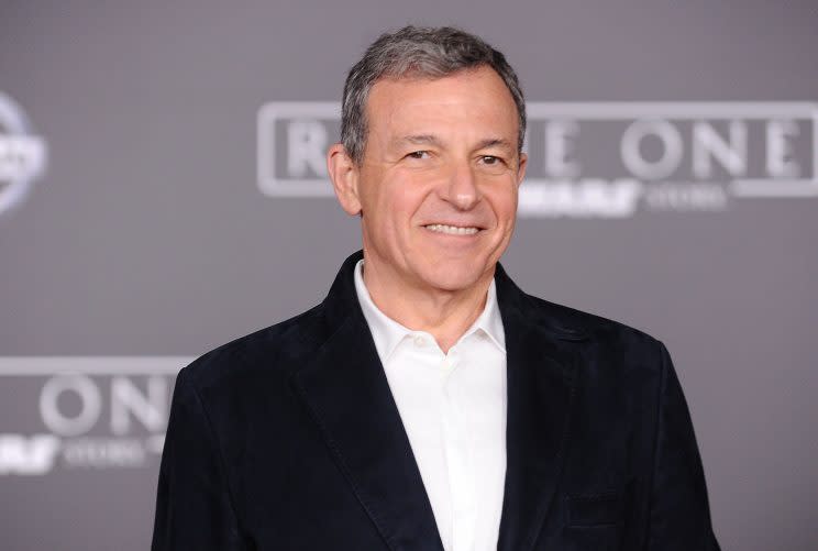 Bob Iger at the Rogue One premiere in Hollywood. (Photo: Jason LaVeris/FilmMagic)