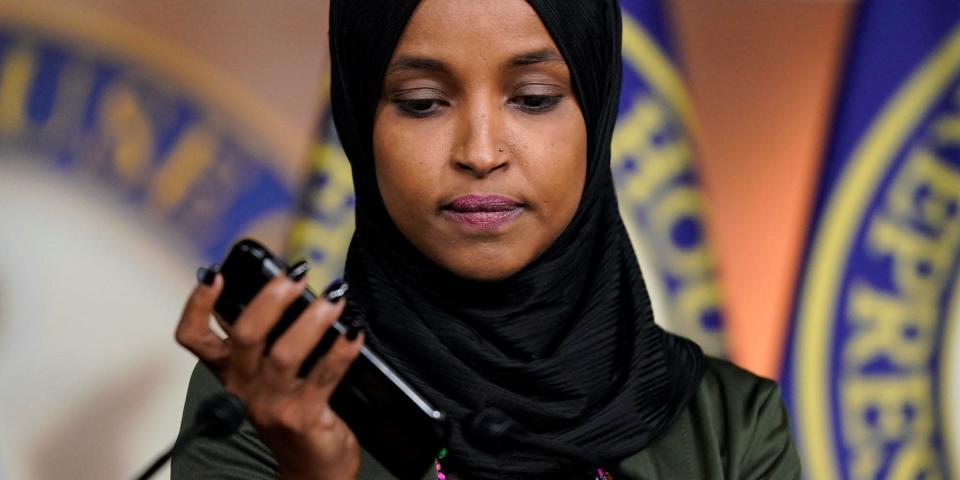 Ilhan Omar voicemail