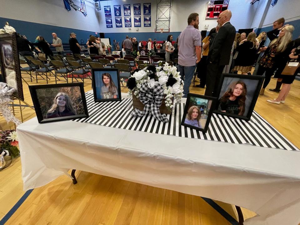 Sarrah Lewis, a seventh-grade student at Madison Middle School, died Feb. 25 from complications stemming from flu B. On March 3, Madison Middle School hosted a memorial service for Lew