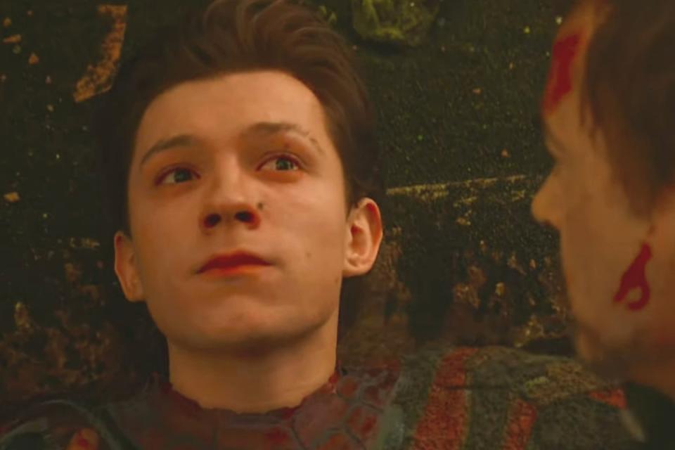 Tom Holland in ‘Avengers: Infinity War' (Marvel Studios)