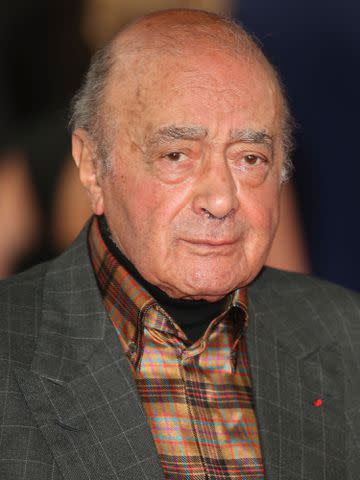 <p>Mike Marsland/WireImage</p> Mohamed Al-Fayed attends the Royal Film Performance of "Spectre" at Royal Albert Hall on October 26, 2015 in London, England.