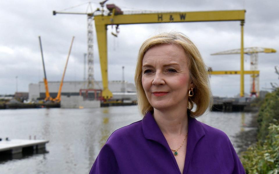 Liz Truss productivity UK - Clodagh Kilcoyne/PA Wire