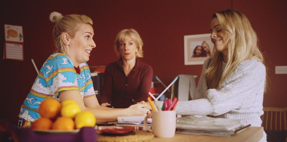 Sara Pascoe, Juliet Stevenson and Fiona Button in ‘Out of Her Mind'Stolen Picture