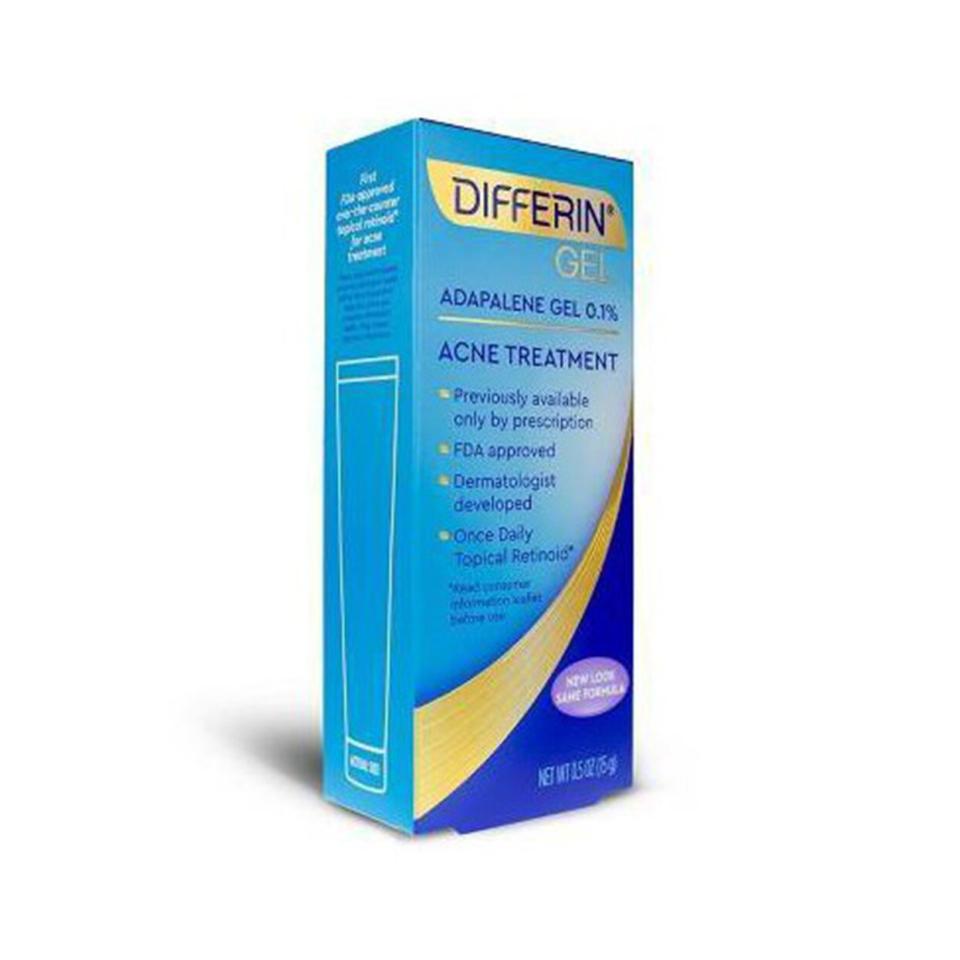 Differin Adapalene Gel 0.1% Acne Treatment