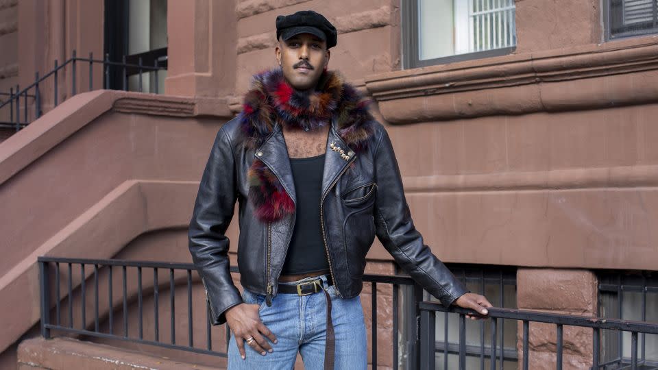 Adbul Warsame on the streets of New York. - Mahtab Hussain