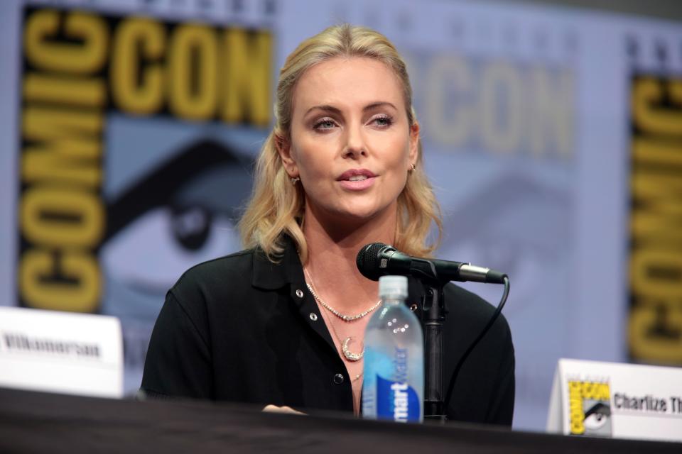 Charlize Theron at Comic Con