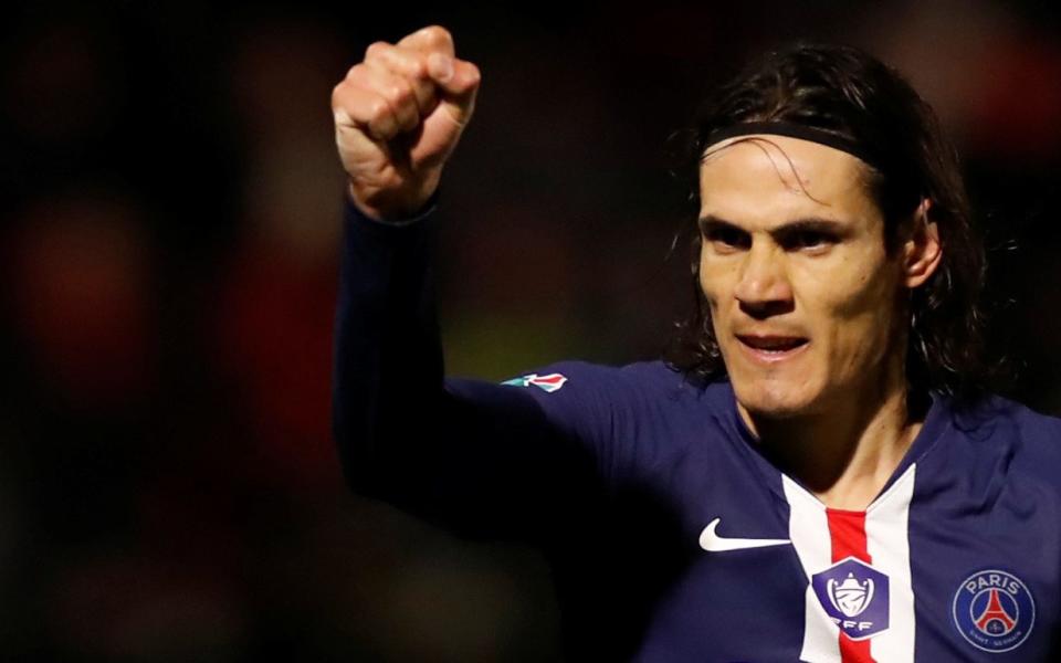 Uruguay's Edinson Cavani is a possible solution to Manchester United's striker shortage - REUTERS