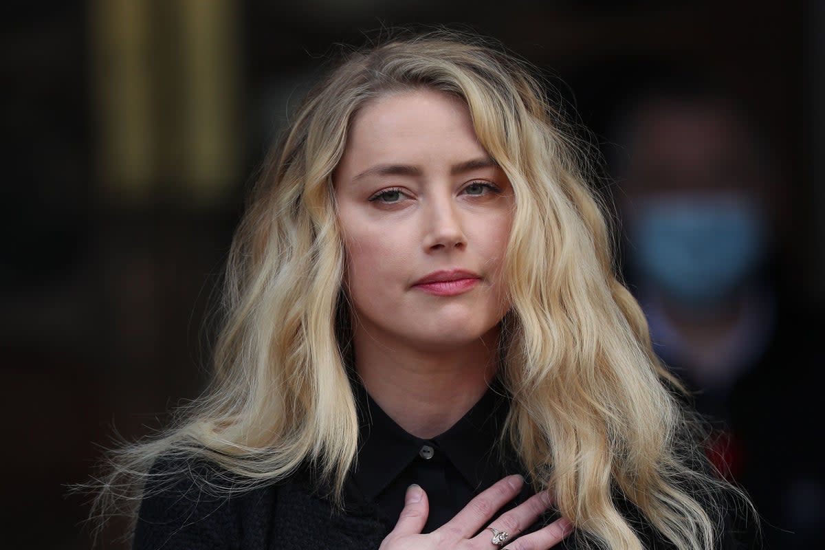 Amber Heard is said to have moved to Madrid (PA Archive)