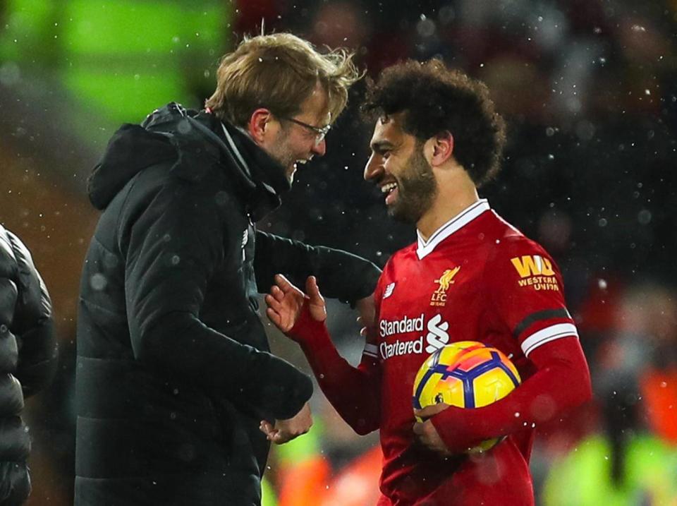 Salah has lit up the Premier League on his return to England (Getty)