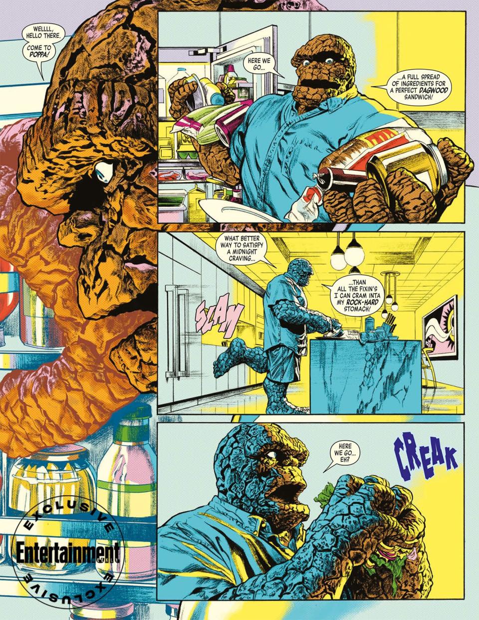 Ben Grimm is hungry in 'Fantastic Four: Full Circle'
