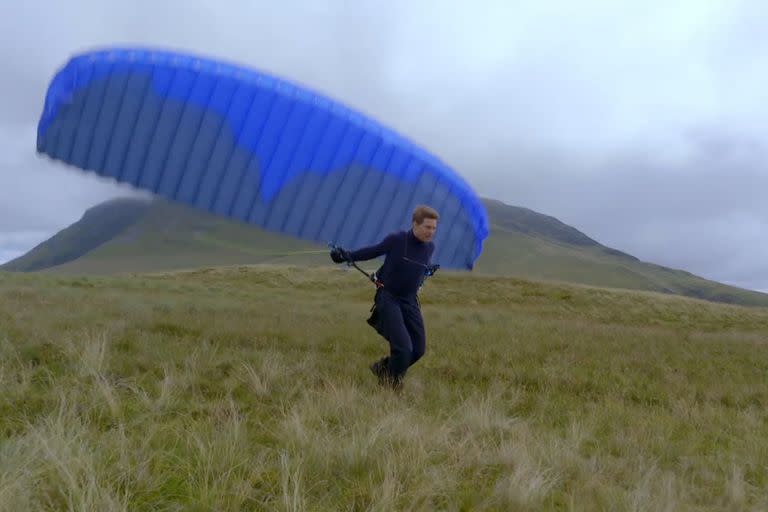 El vuelo rápido es similar a la práctica de parapente