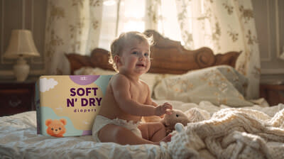 SoftNDry-Diapers-with-ecoLiiteCore (CNW Group/Soft N Dry Diapers Corp.)