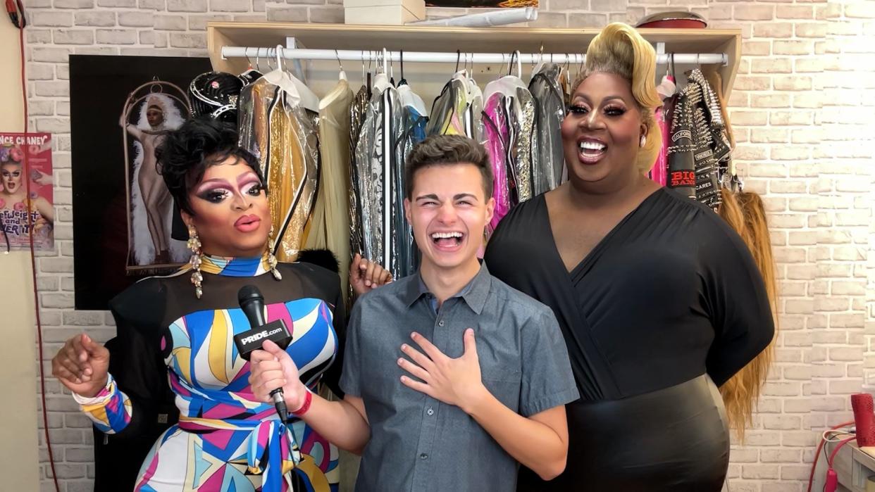 Kennedy Davenport Latrice Royale Ricky Cornish RuPaul's Drag Race Live Derrick Barry