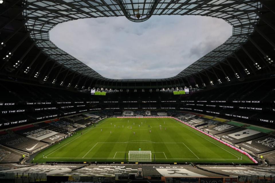 A general view of Tottenham Hotspur Stadium (Tottenham Hotspur FC via Getty I)