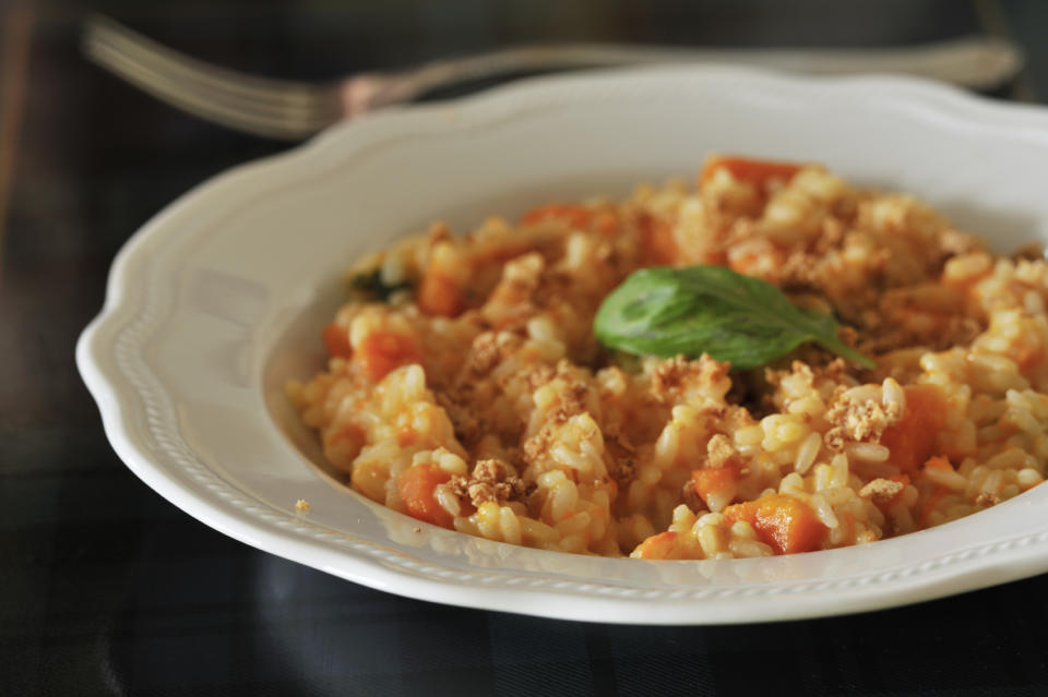 Bowl of Italian risotto 