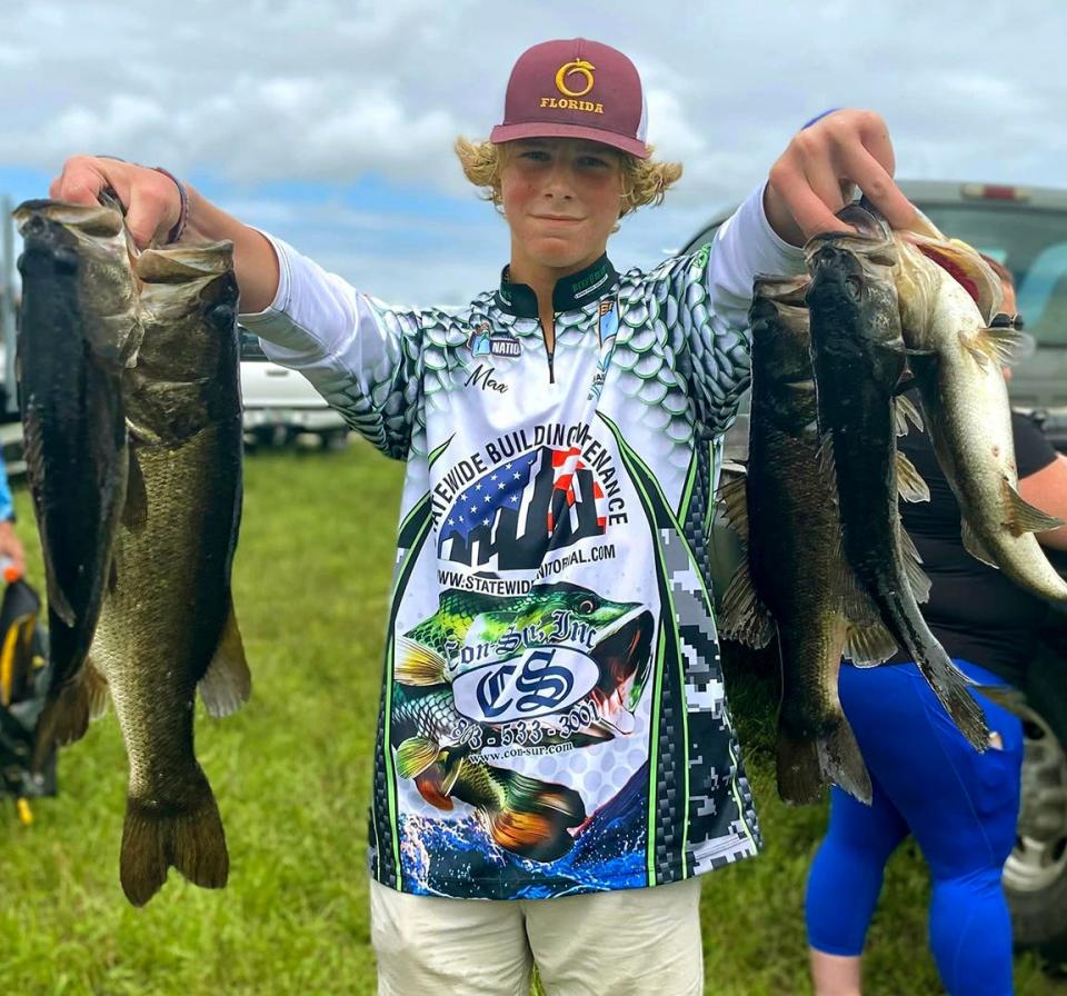 Max Ladner had 11.20 pounds to win first place in the Senior Division of the Lakeland Junior Hawg Hunters tournament Sept. 17 on the Kissimmee Chain. 