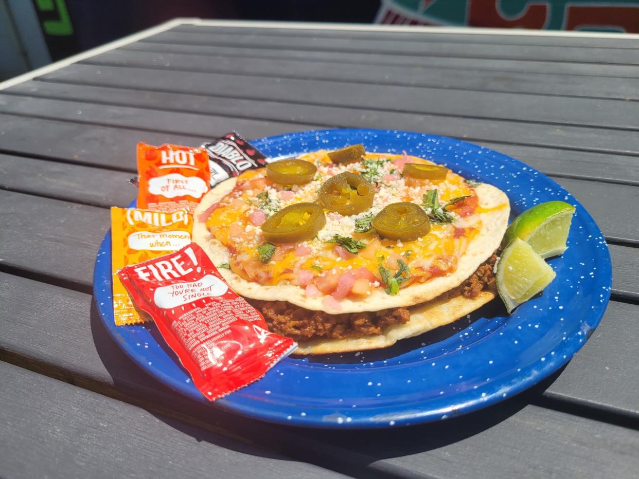 At Ryan Manning's MX Taco Restaurant, the chef has hacked the perfect homemade version of Mexican Pizza. (Photo: MX Taco Restaurant)