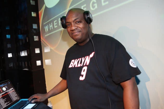 "The Finisher" DJ Mister Cee spins at S.O.B.'s on May 21, 2015, in New York City.   - Credit: Johnny Nunez/WireImage