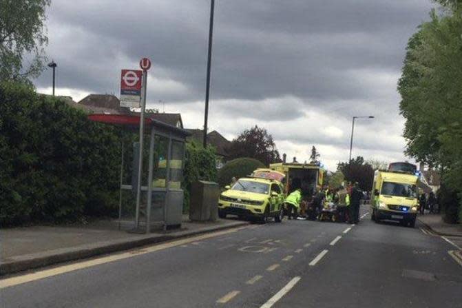 Enfield crash: pensioner, 89, dies after being hit by car in north London