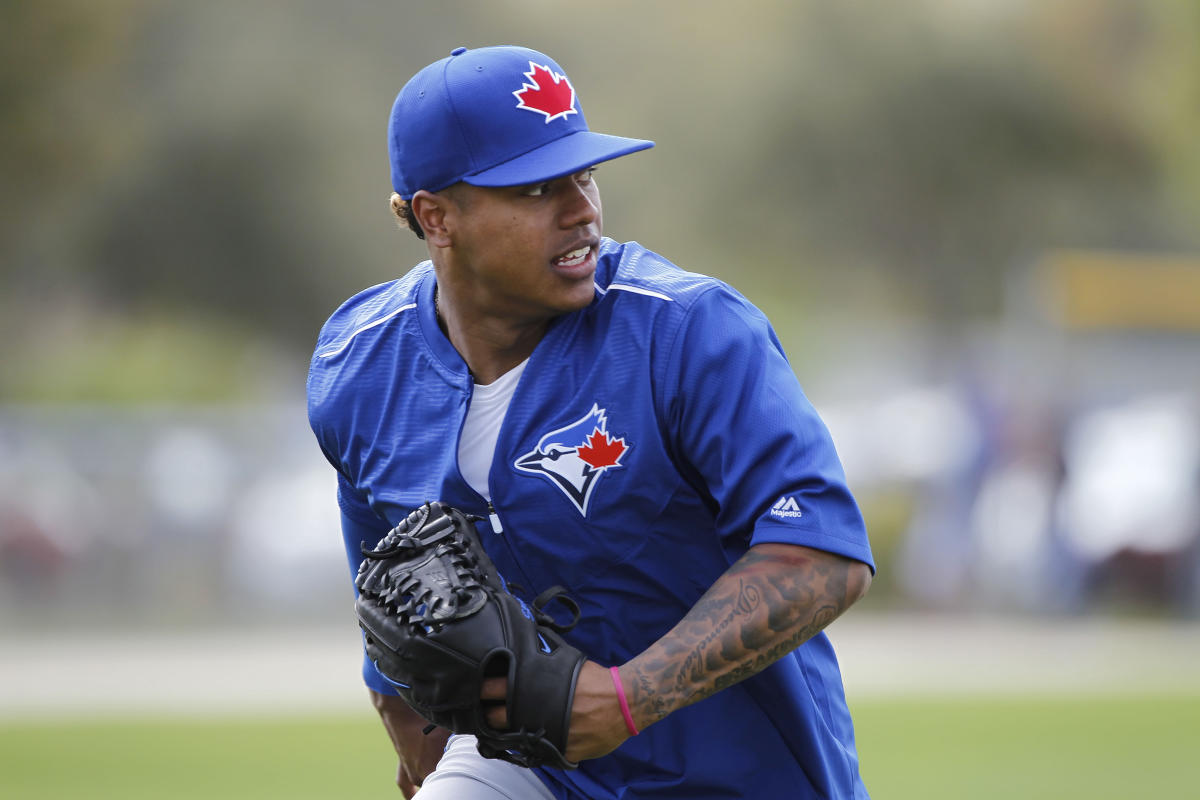 Blue Jays pitcher Marcus Stroman embracing emotion of bittersweet day