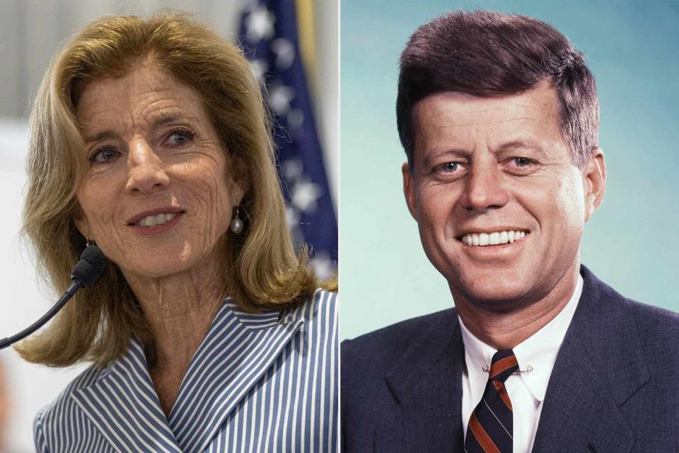 <p>Asanka Ratnayake/Getty; NY Daily News Archive via Getty</p> Caroline Kennedy (left), JFK