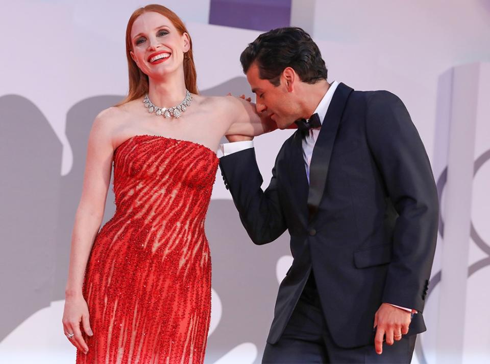 Jessica Chastain, Oscar Isaac, 2021 Venice Film Festival, Can You Believe This Happened In 2021