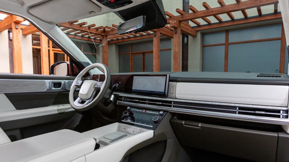 2024 hyundai santa fe hybrid interior