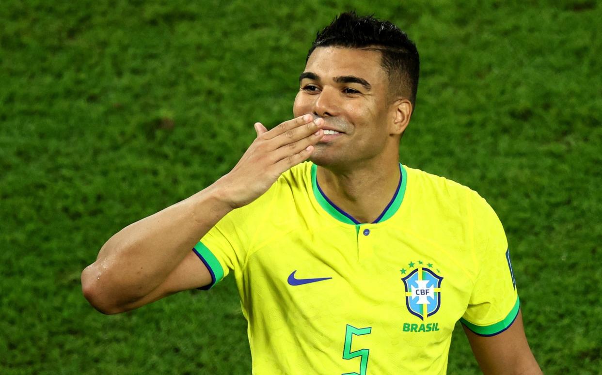 Casemiro is the man who makes this Brazil side tick and who scored the winner against Switzerland - Marko Djurica/Reuters