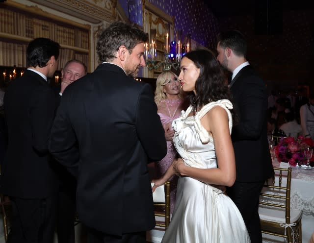 Bradley Cooper and Irina Shayk attend The 2023 Met Gala Celebrating "Karl Lagerfeld: A Line Of Beauty" at The Metropolitan Museum of Art on May 01, 2023 in New York City. 