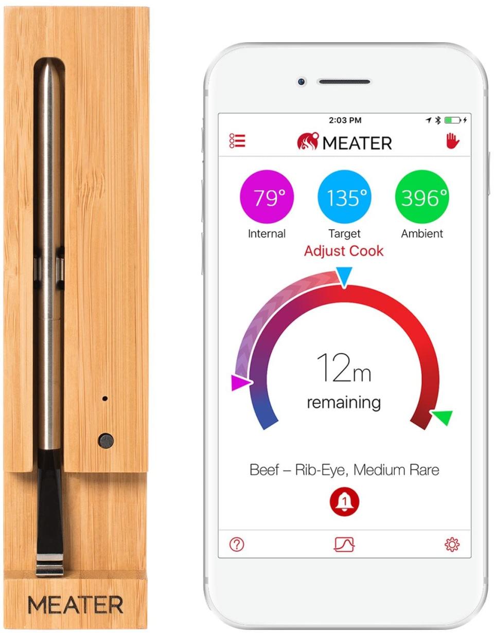 Meater Smart Thermometer and app. Image via Amazon.