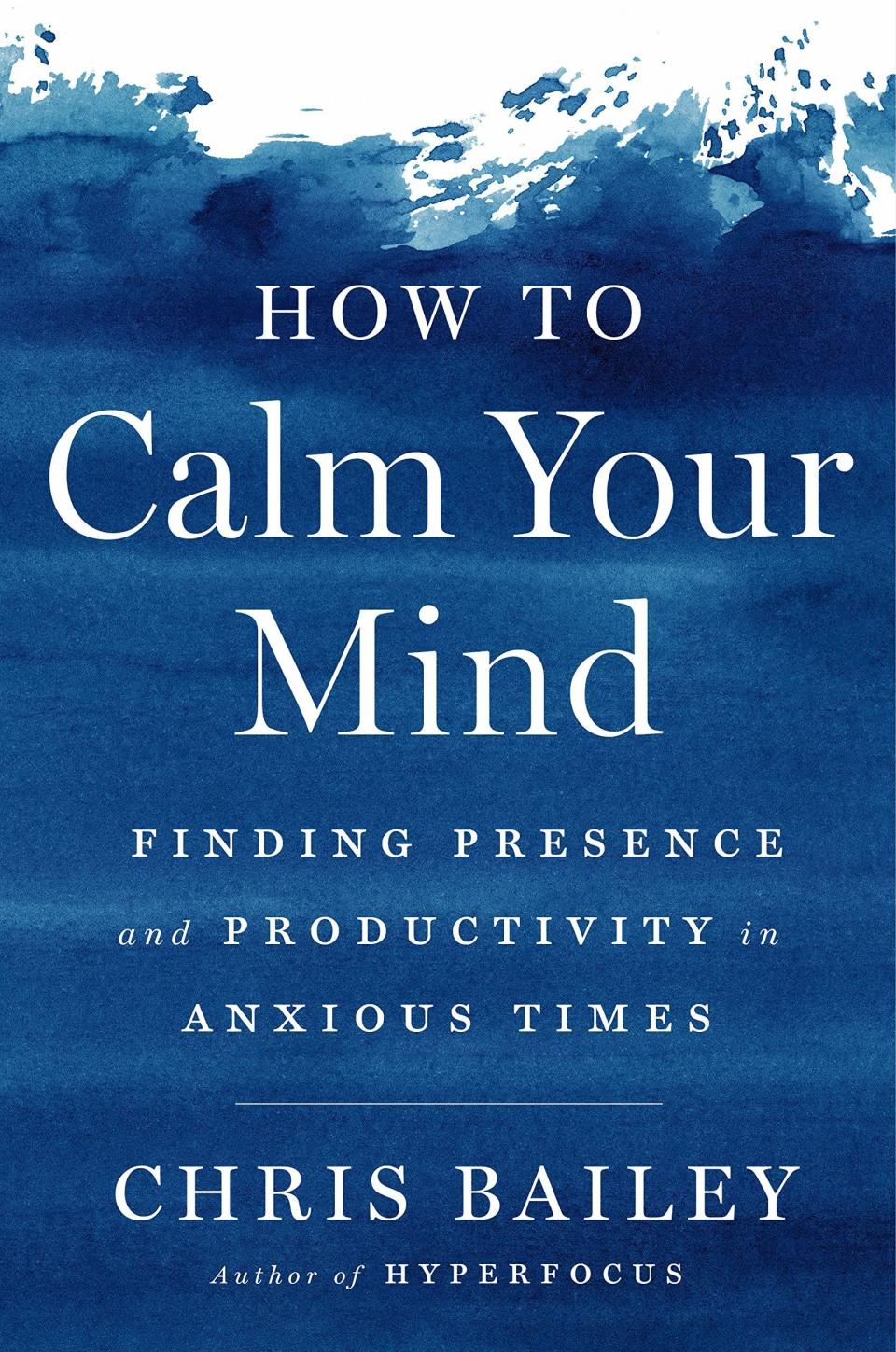 12) <i>How to Calm Your Mind</i>, by Chris Bailey