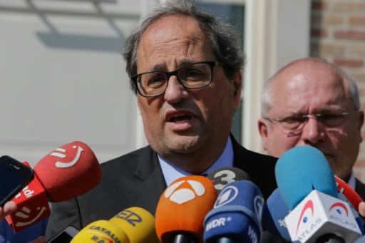 Catalonia's separatist regional President Quim Torra called for talks with Spain's new prime minister Pedro Sanchez