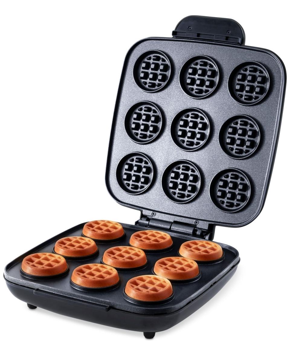 18) Delish by Dash Waffle Bite Maker