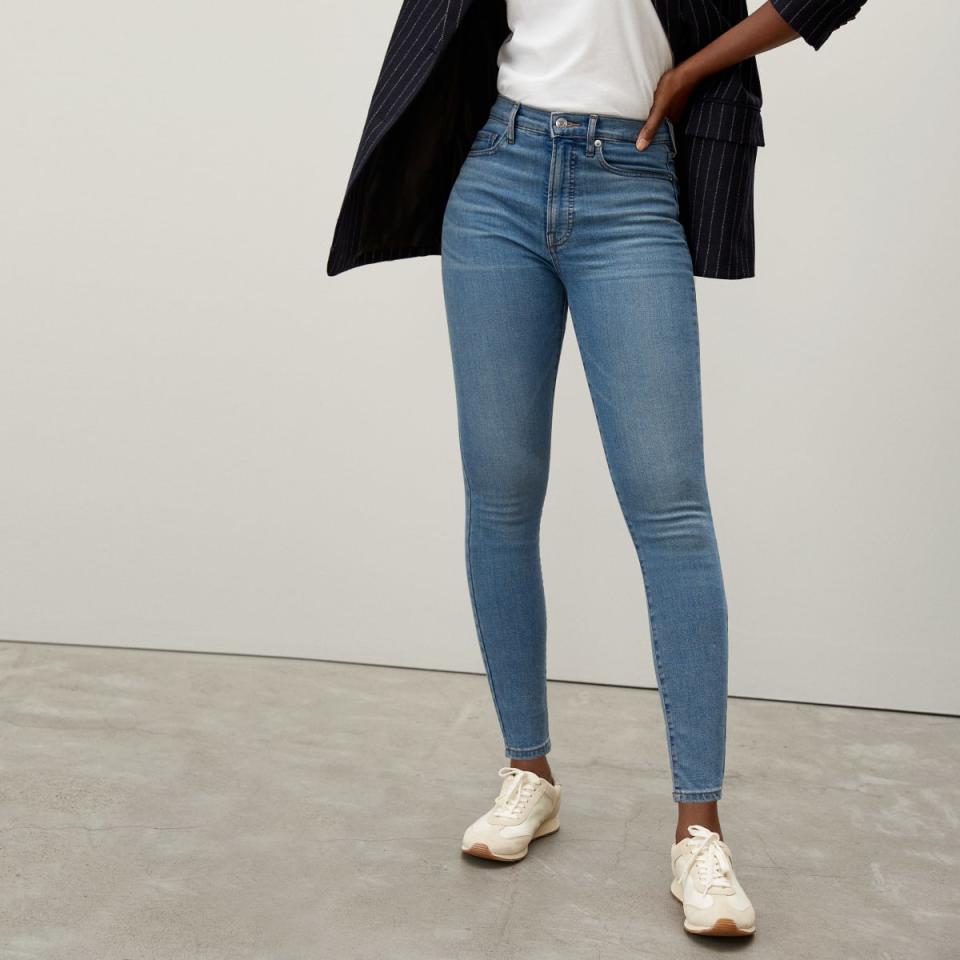 The Authentic Stretch High-Rise Skinny. Image via Everlane.