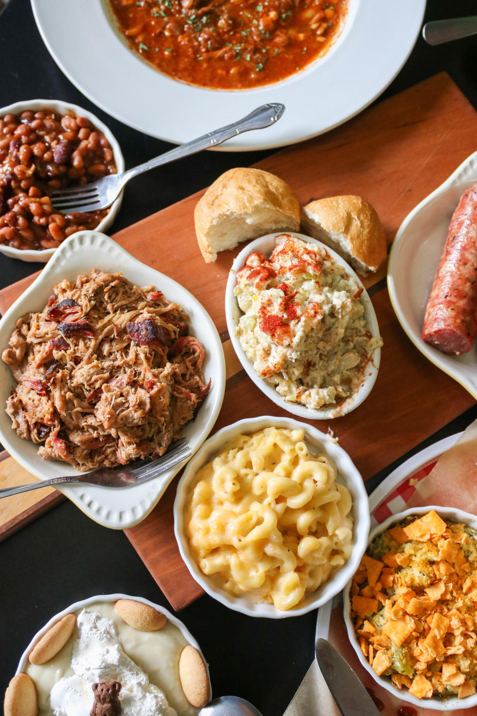 Black Bear BBQ offers traditional and specialty barbecue plates, sandwiches and more.