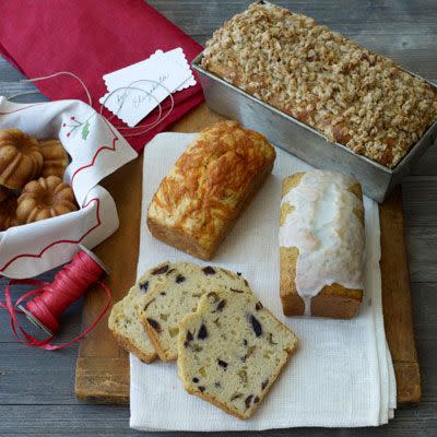 Banana, Brown Sugar, and White Chocolate Mini-Bundt Cakes