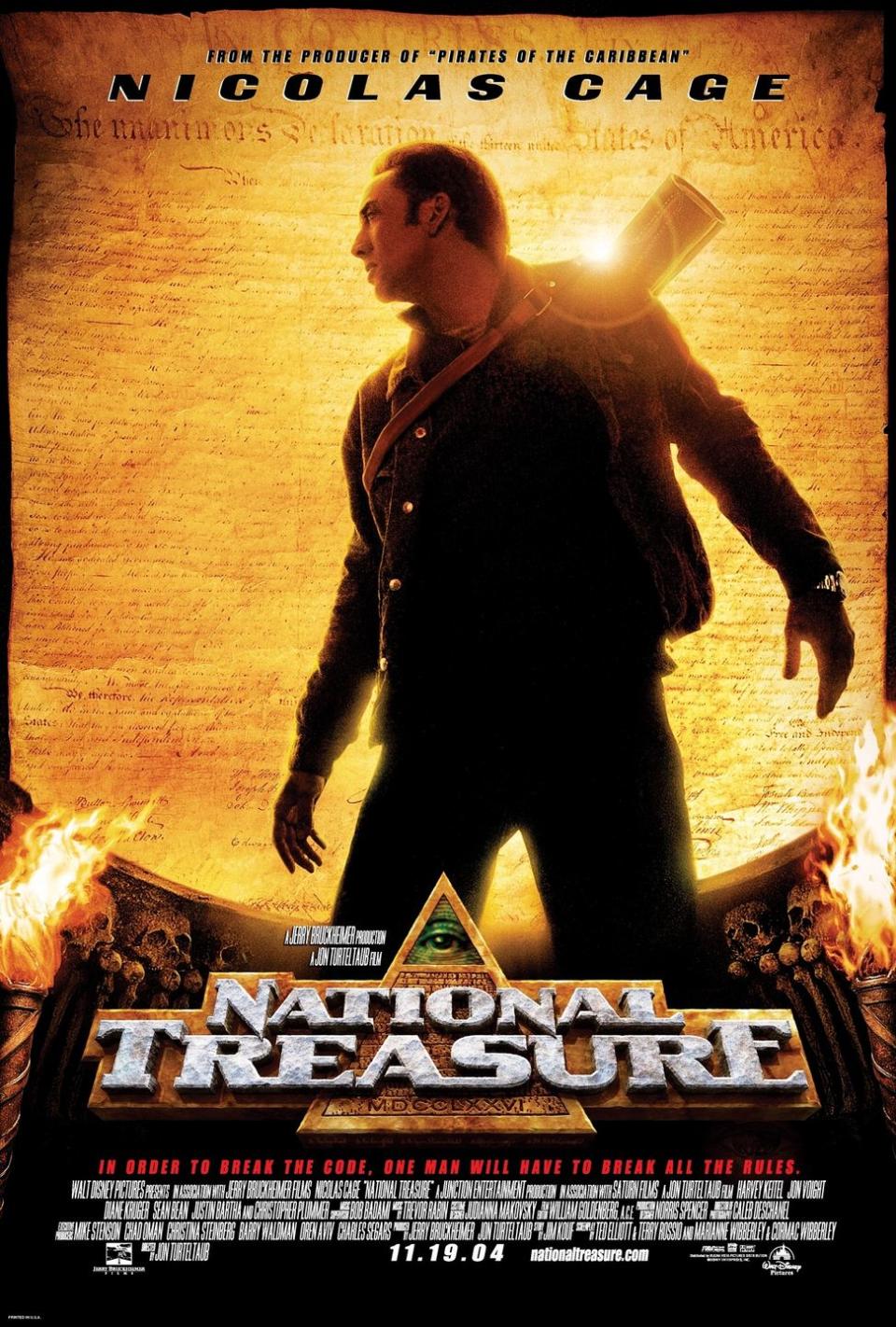 39) <em>National Treasure</em> (2004)