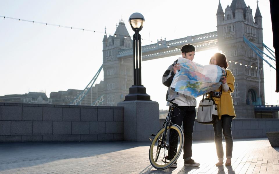 Chinese tourists London - Getty