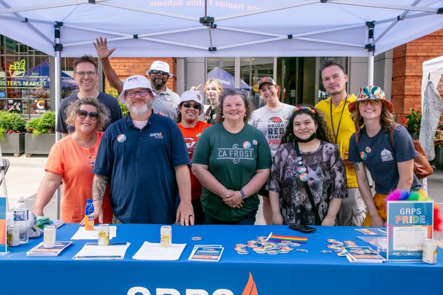 Grand Rapids Pride Festival on Saturday, June 22, 2024. (Michael Buck/WOOD TV8)