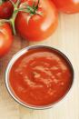 <p>"Many tomato products add sugar to sweeten the deal," London says. "You're better off using fresh, whole tomatoes and flavoring on your own with salt, pepper, onion and garlic."</p>