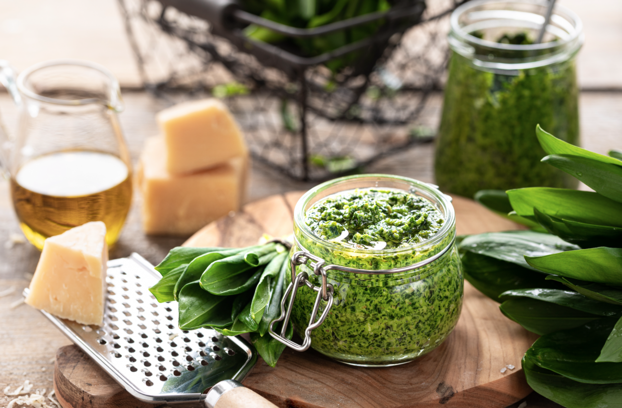 ail des ours et pesto adobe stock